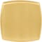 Jeffrey Alexander 1-3/4" Overall Length Brushed Gold Square Renzo Cabinet Knob 141L-BG - alternate 2
